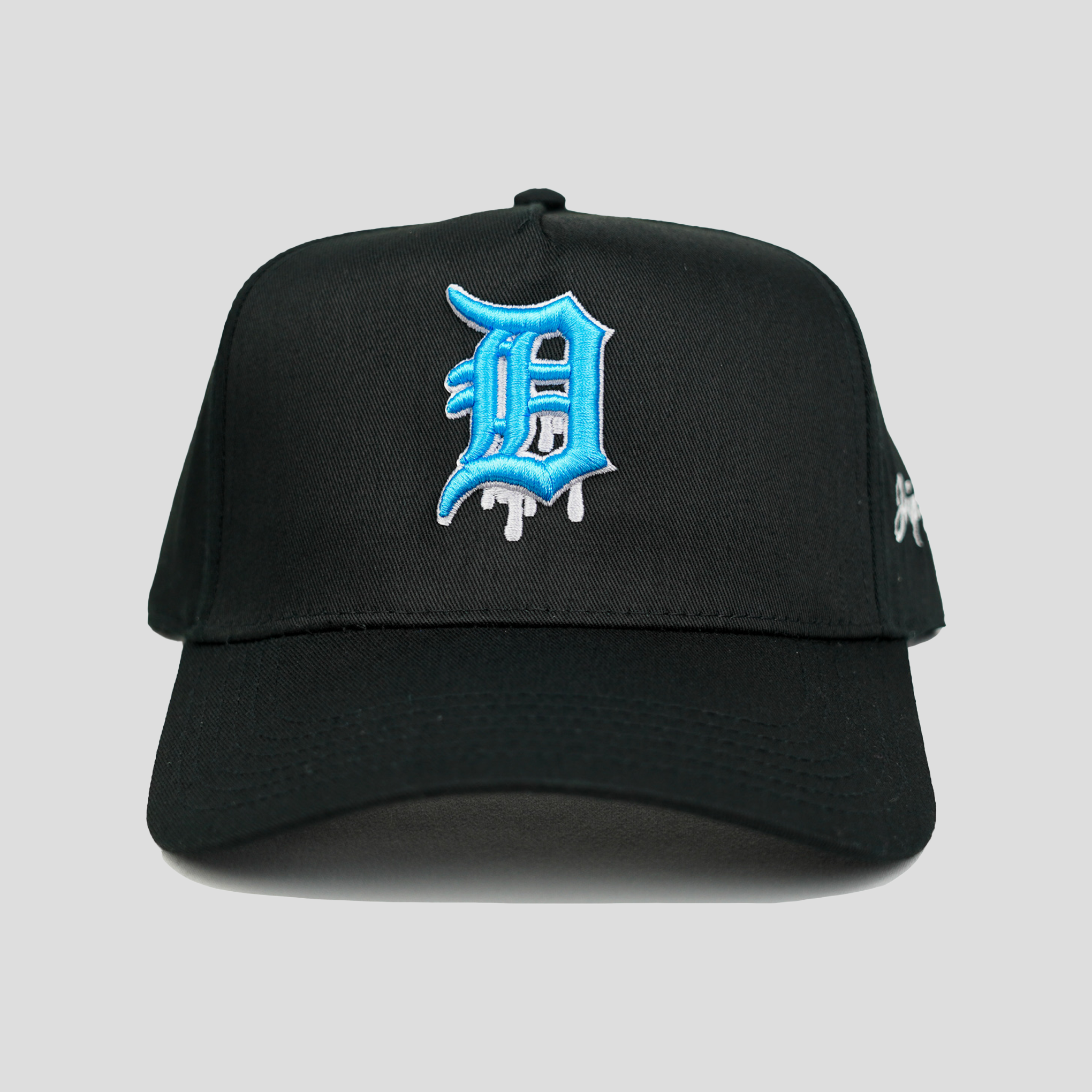 D-Town Dripping v2 Snapback Hat (BLACK)